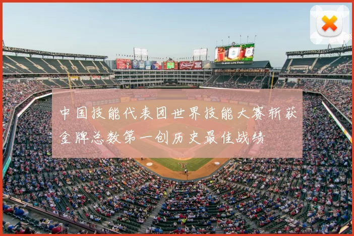 中国技能代表团世界技能大赛斩获金牌总数第一创历史最佳战绩